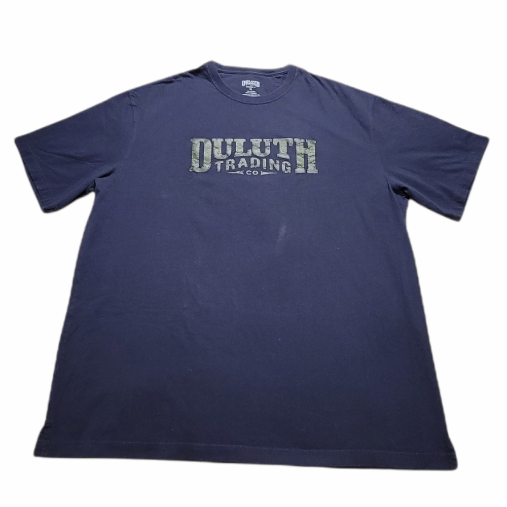 Duluth‎ Trading Navy Blue  Graphic T-Shirt Size XL